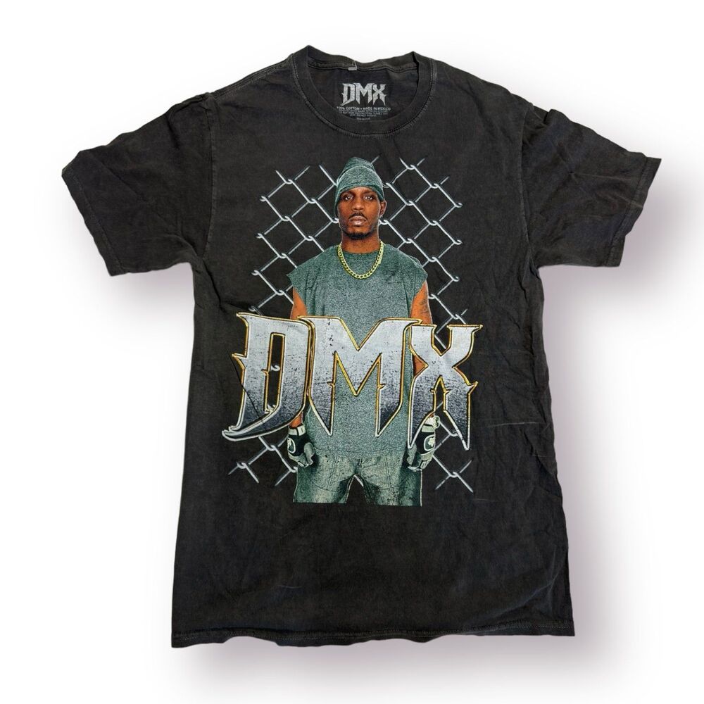 DMX Vintage Short Sleeve Graphic Tee Hip‎ Hop Rap Streetwear Y2K Shirt Small